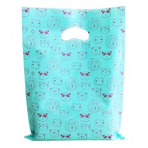 비닐 통통리본 링봉투 100p, 민트색