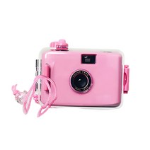 나리 토이 방수 필름 카메라, 분홍, 1개