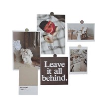 리빙토픽 인테리어 그림 빈티지 홈카페 감성 엽서 세트, 1세트