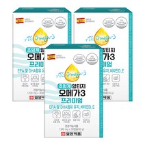일양약품 초임계 알티지 오메가3 프리미엄 33g, 30정, 3개