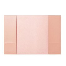 아르누보 가죽 북커버 일반형 M, 1개, 핑크