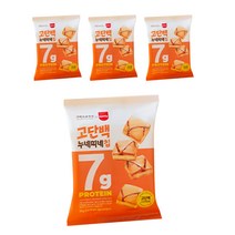 단백질과자점 고단백 누네띠네칩, 55g, 4개