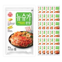 오뚜기 뉴슈가분말, 100개, 60g