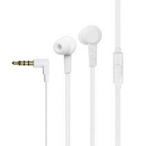 아남 유선 이어폰, 화이트, NO.55