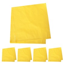 파티쇼 칼라 냅킨 20p, 옐로우, 5개