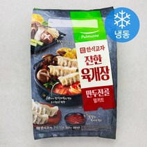 풀무원 진한 육개장 얄피꽉찬 만두전골 (냉동), 1개, 840g