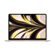 Apple 2022 맥북 에어, 스타라이트, M2 8코어, GPU 8코어, 256GB, 16GB, 30W, 한글, Z15Y00021