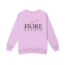 뉴욕꼬맹이 아동용 플라워 맨투맨z 티셔츠 W029