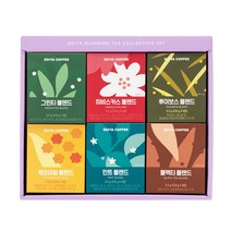이디야 블렌딩차 티백 세트 3.2g, 1세트, 6종 x 4p