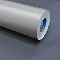 현대필름 생활방수 접착식 금속메탈시트지, METAL T 746 리얼스틸실버