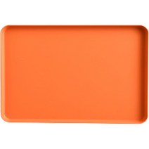 철제 메탈 스텐 논슬립 트레이, 오렌지