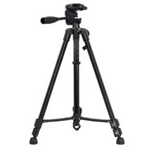 밀리언즈 초경량 방송 촬영 휴대폰 카메라 DSLR 거치 삼각대 블랙 52 x 140 cm