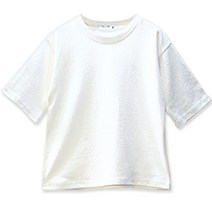엔젤스윙 아동용 심플리 7부소매 롱 박시 티셔츠