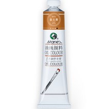 벨리안 전문가용 유화 아크릴 대용량 물감 673 골드오커, 1색, 170ml