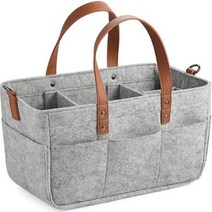 엠케이 접이식 이너백 유모차 정리함 크로스 기저귀가방, 연그레이, 1개