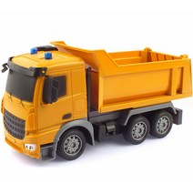 메탈 dump 버킷 RC트럭 메르세데스 벤츠 Arosc 아로스 합금 덤프트럭 피규어 중국테크닉 Cada 무선조정 E590 1:20 모델, 기본(배터리1개)