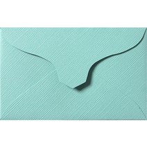 파스텔 미니 명함봉투, 100개, 블루