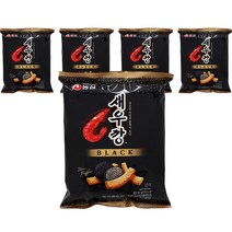 새우깡 블랙, 80g, 5개