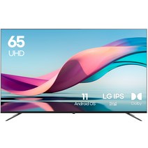 루컴즈 4K UHD LG IPS 안드로이드11 TV, 165cm, T65GFUKU02LA, 벽걸이형, 방문설치