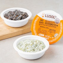 루솔 이유식 3단계 야채세트 (냉장), 304번 영양대추, 341번 모듬야채, 343번 비타민채 애호박, 1세트