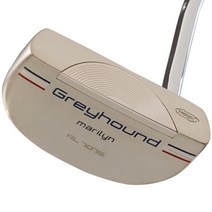 예스골프 그레이하운드 퍼터 마를린 샴폐인 86.36cm   영신 골프티 세트, R, 3도