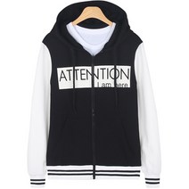 후리스타일 남성용 기모 어텐션 MZ 천무열 후드집업