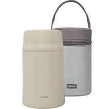 타푸코 어썸 보온 죽통, 크림, 450ml
