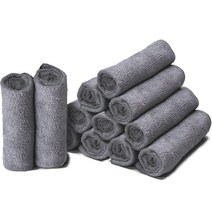 메이튼 스탠다드M 세차 타월 다용도 드라잉 대형 12p 세트, 그레이, 1세트