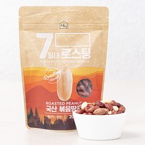 오볶집 7일내 로스팅 볶음땅콩, 200g, 1개