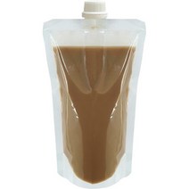 생활을그리다 음료 투명 스파우트 파우치 13 x 20 cm 400m, 25개