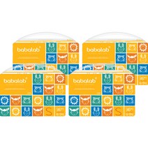 바바랩 울트라씬 프리미엄 밴드형 기저귀 유아용 소형(4~8kg), 144개