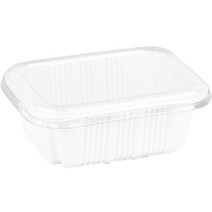 스완 국 찜 탕 도시락 실링 배달 일회 용기 19157 1450ml x 50p 백색 + 뚜껑 50p 세트, 50개입, 1세트