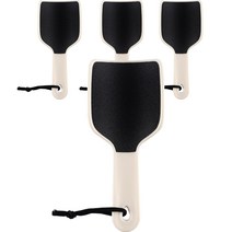 록몽 간편 발각질 제거기 화이트, 1개입, 4개