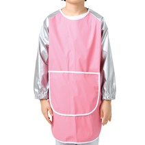 웰프런키즈 아동용 스타 미술가운 2p, 핑크