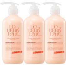 로더렛 인 잉글랜드 컬러핏 번트 바디 로션 바닐라 우디향, 3개, 500ml