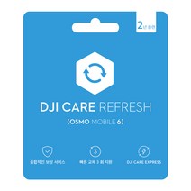 DJI 케어 리프레쉬 2년 플랜 카드 발송 상품 Osmo 6, 혼합색상, 1개