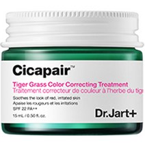 닥터자르트 시카페어 타이거 그래스 컬러 코렉팅 트리트먼트 SPF22 PA++ 15ml CCT, 혼합색상, 1개