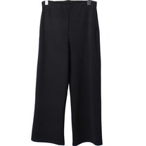 플랜데이 여성용 모모 소프트 베이직 밴딩 롱 와이드 팬츠