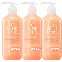 로더렛 인 잉글랜드 컬러핏 번트 바닐라 헤어 트리트먼트, 3개, 500ml