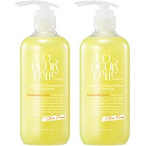 로더렛 인 잉글랜드 컬러핏 더 일랑 가든 헤어 샴푸 시트러스 플로럴향, 500ml, 2개