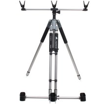 빅헌터 싸파 메탈릭 서프 트윈 거치대 ST-180TT, 실버