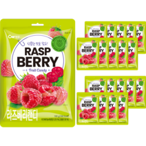 청우식품 라즈베리 캔디, 20개, 100g