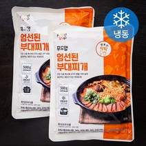푸드얍 엄선된 부대찌개 (냉동), 2개, 500g
