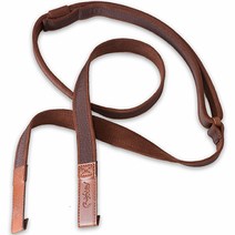 라이트온 기타 스트랩 Classic Dual Hook 브라운, 1개