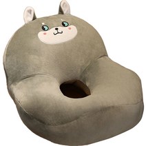 로이어 귀여운 임산부 산모방석, 그레이(허스키)