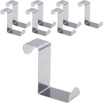 리빙홈디테일 싱크대 화장대 주방 스테인레스 도어걸이, 8개