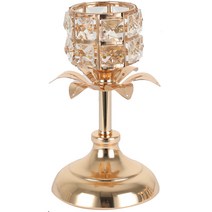 라스무스 웨딩소품 크리스탈 캔들홀더 M, 혼합색상