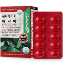 네추럴라이즈 혈당매니저 바나바 60g, 1개