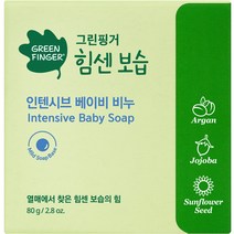 그린핑거 힘센 보습 인텐시브 베이비 비누, 80g, 1개