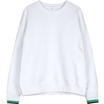 럭스골프 남성용 스트리트 라인 라운드넥 오버핏 맨투맨 OH3S401